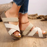 Flore - Damen Orthopädische Sandalen – Weiß