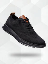 Atmungsaktive Ultracomfort-Schuhe – Schwarz-Schwarz