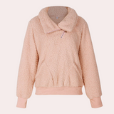 Cleo - lässiger pullover für frauen – Rosa