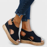 Rosalie - Innovative Orthopädische Sandalen – Schwarz