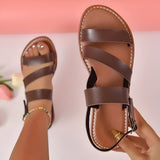 Sandalen Damen – Elegante und Orthopädische Sandalen für Jeden Tag – Braun