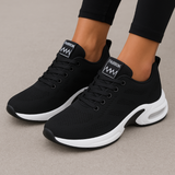 Gianna - Sneakers mit Profilsohle – Schwarz