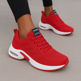 Gianna - Sneakers mit Profilsohle – Rot