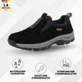 Herren-Schuh mit stabiler Laufsohle | Alltagstauglich – Schwarz