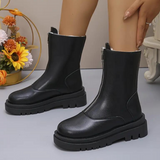 Kailani – lässige winterstiefel für damen – Schwarz