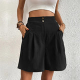 Julia™ - Stilvolle und Bequeme Damen Shorts – Schwarz