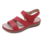 Isabella | Orthopädisch Gepolstert Sandalen – Rot