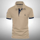 Oskar | Herren Poloshirt Klassisch – Khaki