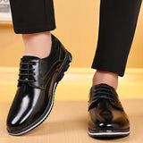 Gunner | Herren Elegant Bequem Schuhe | Leicht – Schwarz