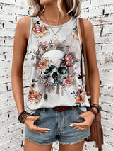 Irène | Trendiges Sommer-Tanktop – Grau