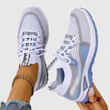 Philomena | Damen Orthopädische Mesh Sneaker – Blau