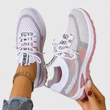 Philomena | Damen Orthopädische Mesh Sneaker – Rosa