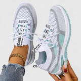 Philomena | Damen Orthopädische Mesh Sneaker – Türkis