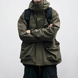 JESS - Komfortable wasserdichte Winterjacke für Herren – Grün