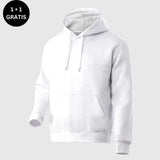 MARVIN™- Lässige Kapuzenpullover für Frühling und Herbst – Weiß