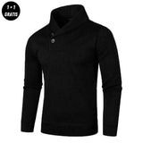 NOLAN™ - Eleganter herbst-pullover für herren – Schwarz