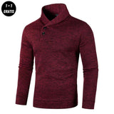 NOLAN™ - Eleganter herbst-pullover für herren – Rot