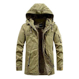 JACKSON – Die kuschelige Fleecejacke für kalte Tage – Khaki