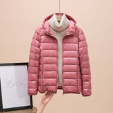 NOLA – Ultraleichte wattierte Jacke – Hellrosa