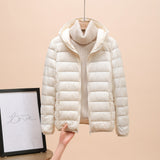 NOLA – Ultraleichte wattierte Jacke – Weiß