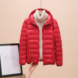 NOLA – Ultraleichte wattierte Jacke – Rot