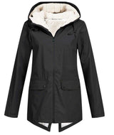 AMELIA - Outdoor-Regenmantel für Damen – Schwarz