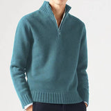 Mittens collar jumper - ROBEN – Hellblau