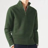 Mittens collar jumper - ROBEN – Grün