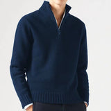 Mittens collar jumper - ROBEN – Dunkelblau