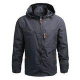 Wasserdichte winddichte Jacke - FENDLER – Grau