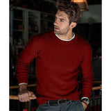 Seridion - ENTDECKEN SIE DEN ULTIMATIVEN KOMFORT MIT UNSEREM HERREN-PULLOVER – Rot