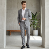 Briggs - Eleganter Formeller Anzug – Grau