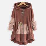 Kylee – kuschelig weiche jacke – Rosa
