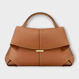 Blair | Tragegriff Strukturiert Handtasche – Braun
