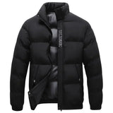 Stylische Warme Herren Winterjacke - Arvid – Schwarz