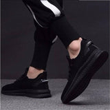 Jayden - Sneaker mit Schnürung – Schwarz