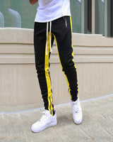 Mateo - Jogginghose mit seitlichen Streifen – Gelb