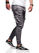 James - Cargo-Hose mit Taschen – Dunkelgrau