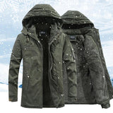 Herbert - Stylische Winterjacke Herren – Grün