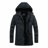 Herbert - Stylische Winterjacke Herren – Schwarz