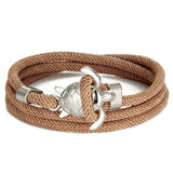 Handgefertigtes Meeresschildkröten-Armband – Khaki
