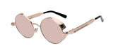 Juno | Vintage Steampunk-Sonnenbrille – Rosa