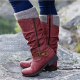 Kaia™ Orthopädische Stiefel – Rot