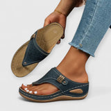 BRAELYN | Elegante Komfort-Sandalen – Blau