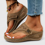 BRAELYN | Elegante Komfort-Sandalen – Braun