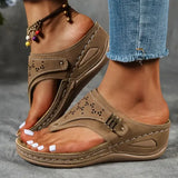 Verna | Sandalen – Braun