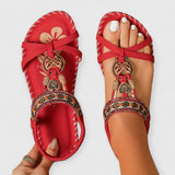 Margo | Orthopedische Comfort Sandalen – Toledo Rot