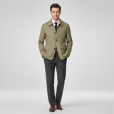 Herren Jacke | Lockere Passform entspannte Schnittführung – Beige