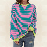 Juliana | Lässiger Oversized-Pullover – Rosa