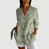 Hajnalka - Bluse Mit Buntem Gestaltung – Stil 1